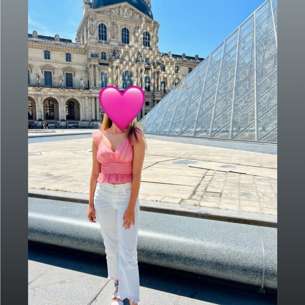 Pink Sleeveless Top
